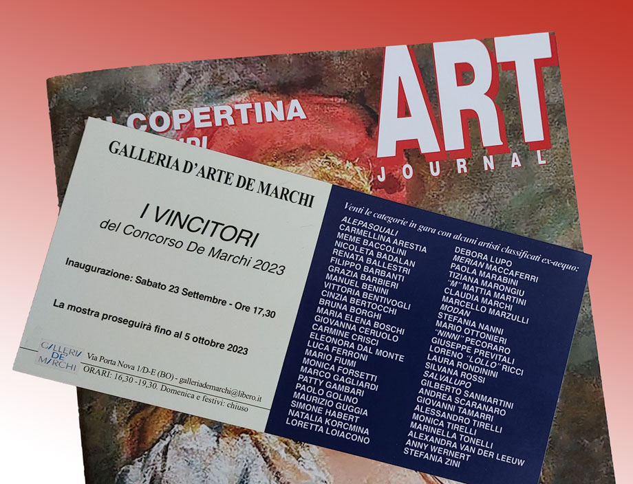Art Journal Galleria de Marchi i vincitori del concorso